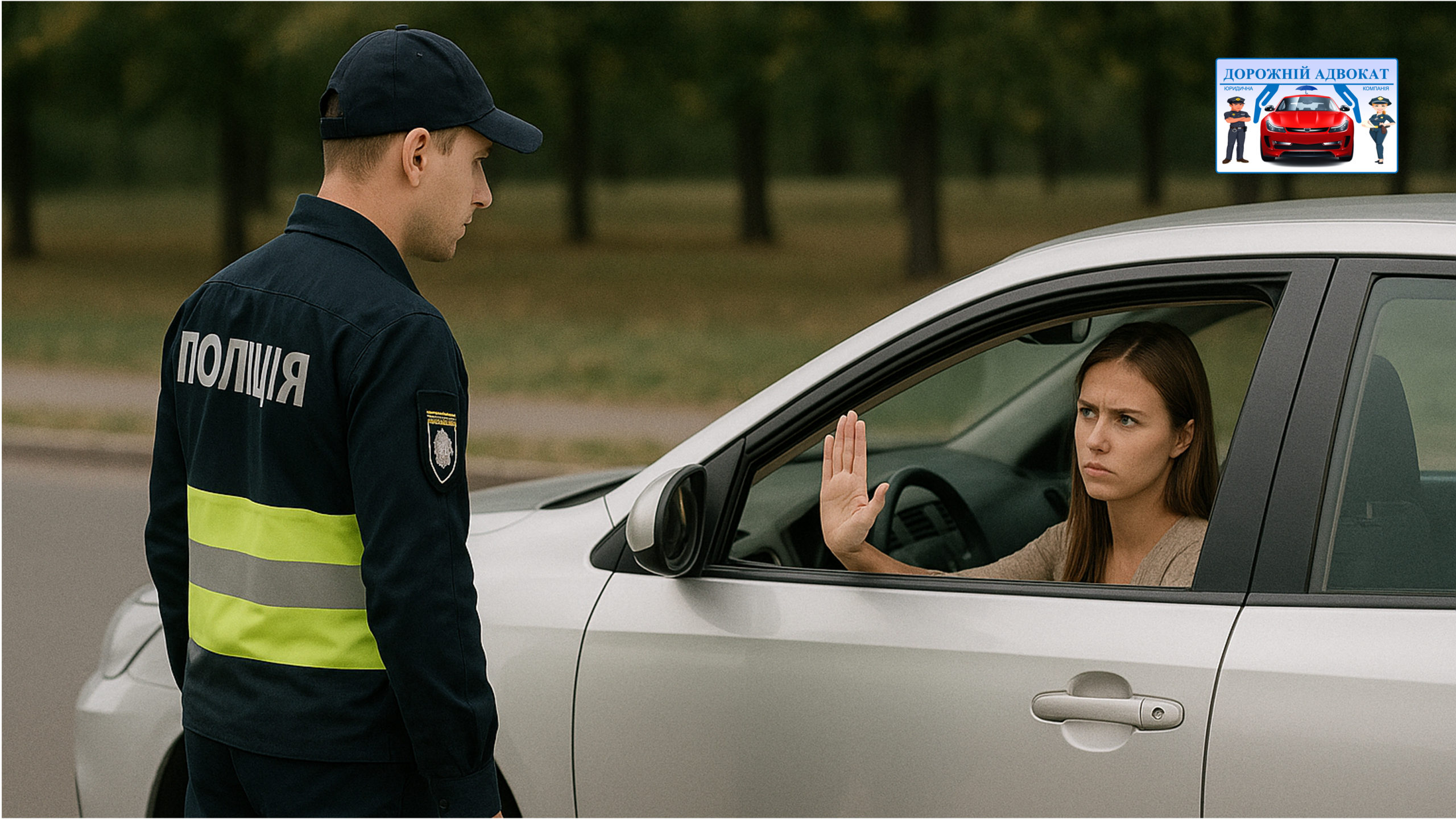 Адвокат про не пред'явлення водієм документів поліцейському