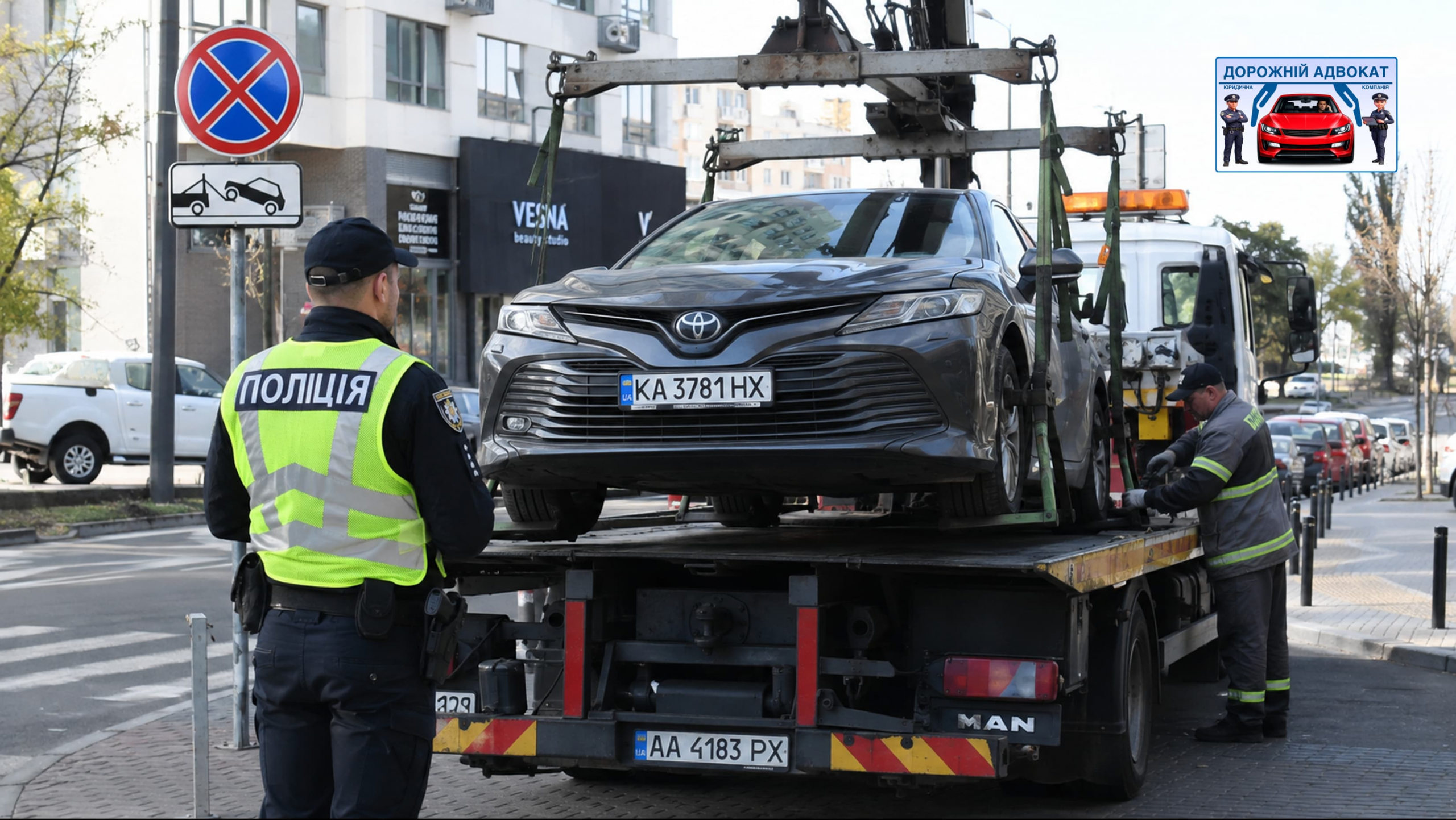 Адвокат об эвакуации автомобиля полицейским