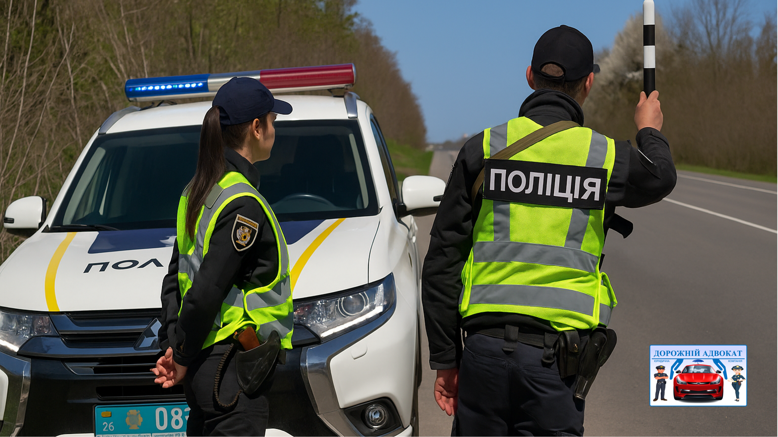 Адвокат про зупинку автомобіля жезлом