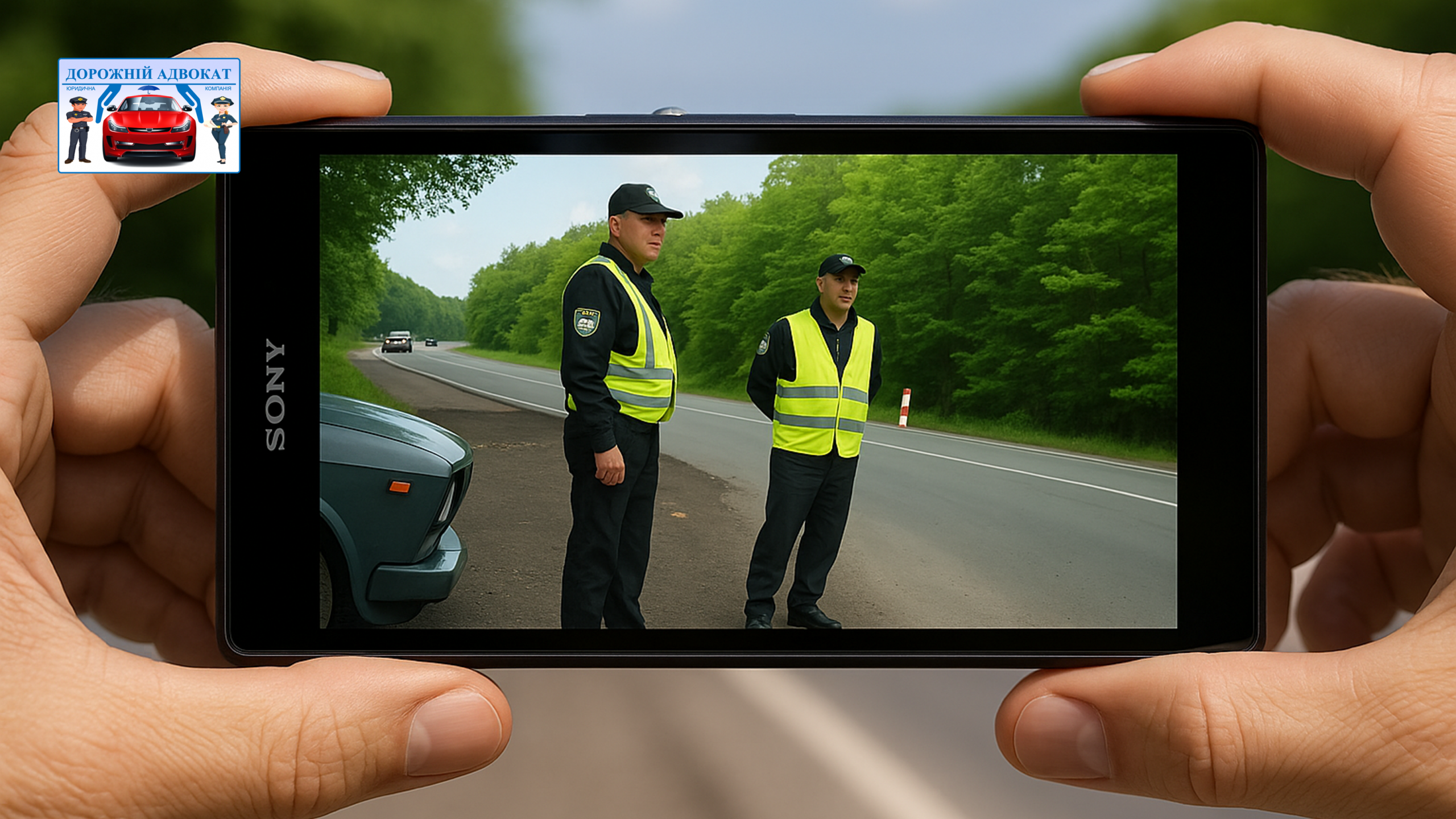 Адвокат про фото посвідчення поліцейського