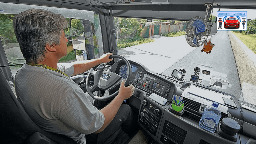 водій вантажівки поліс особистого страхування водія