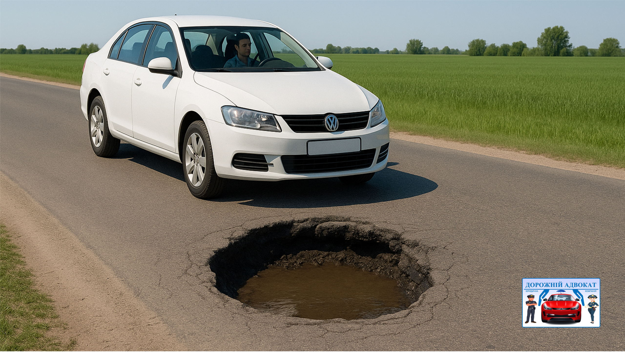 Адвокат про відшкодування збитків через погані дороги