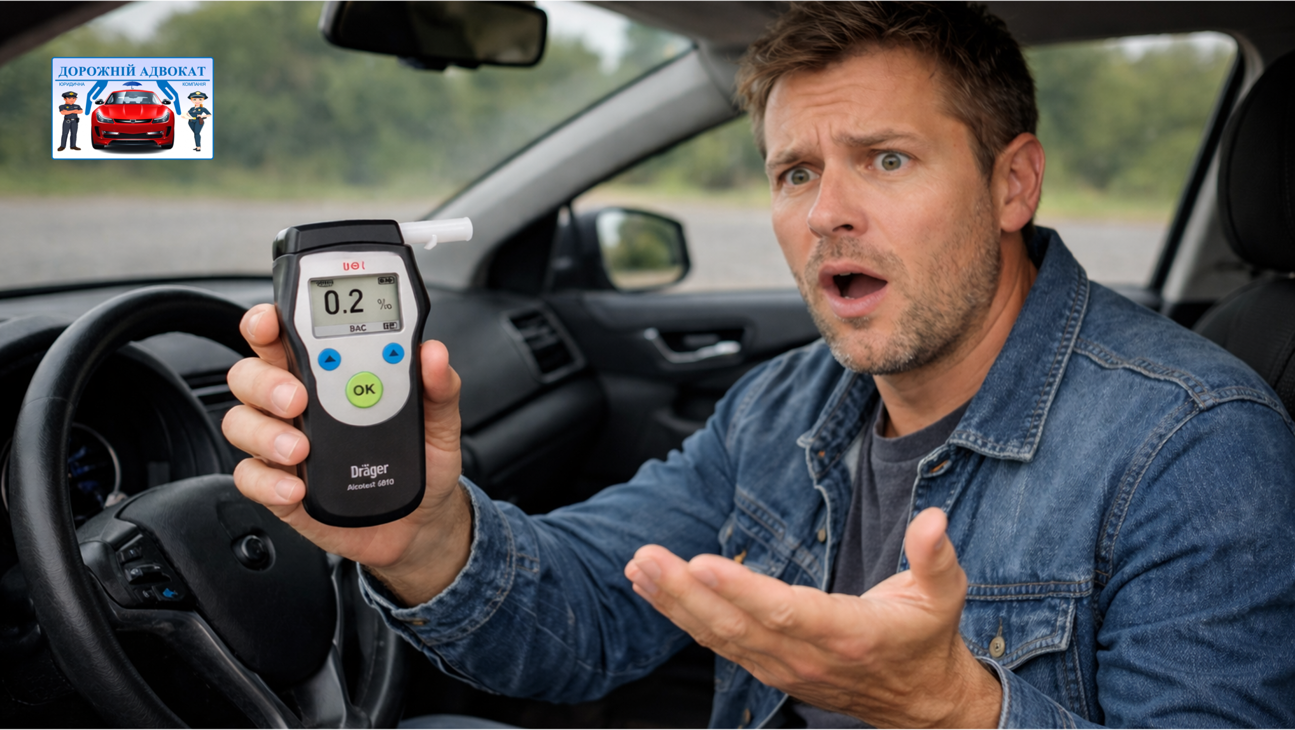 Адвокат про протоколи на тверезих водіїв