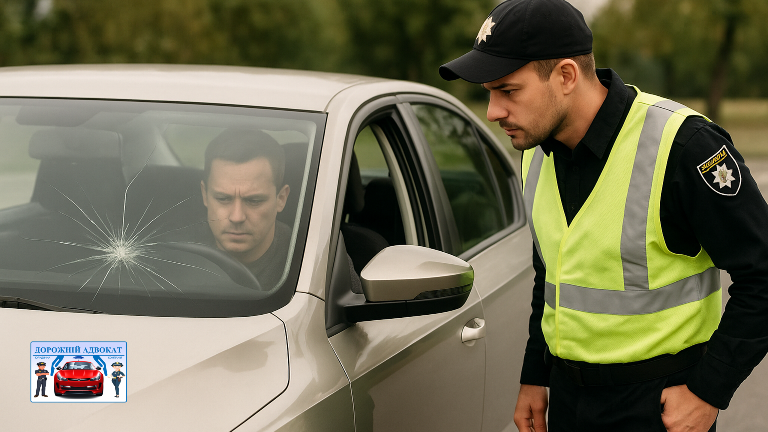 Адвокат про штрафи за Адвокат про штрафи за тріщину скла