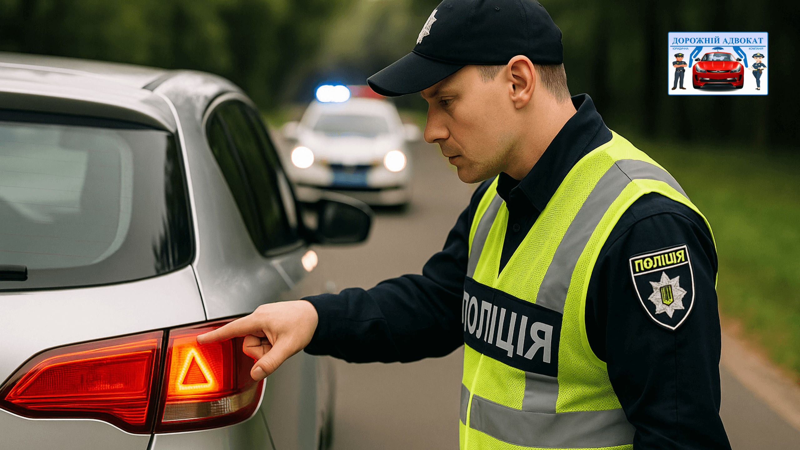 адвокат пояснює штраф за аварійку