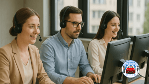 адвокат консультує водія телефоном