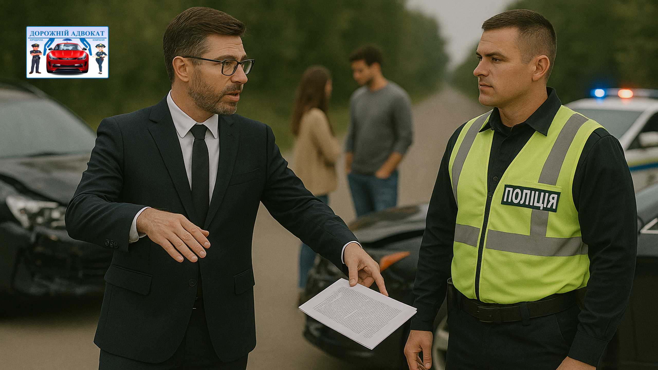 Адвокат про юридичну допомогу при ДТП