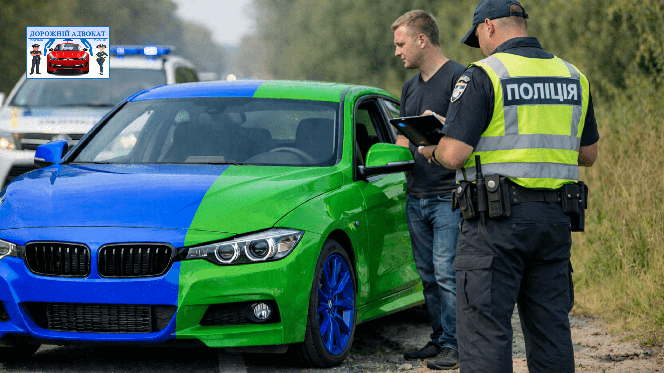 Адвокат про оскарження штрафу за зміну кольору авто