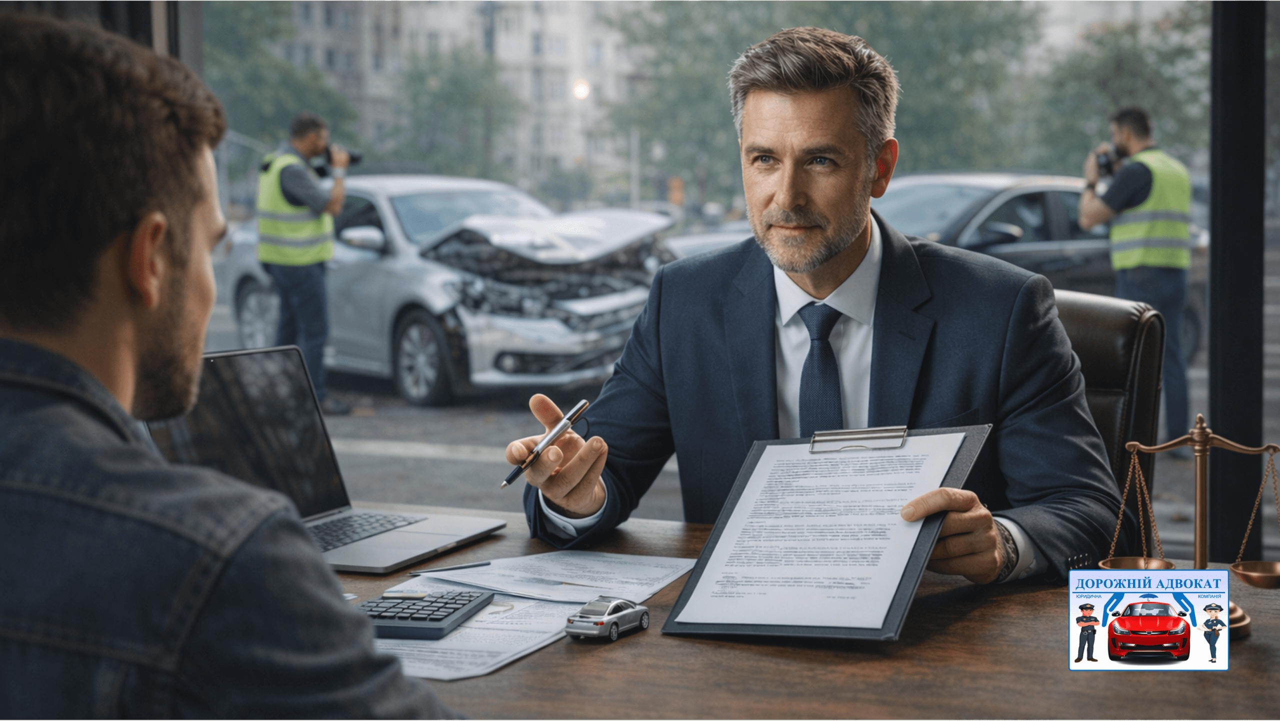 Адвокат про страхове відшкодування збитків в ДТП