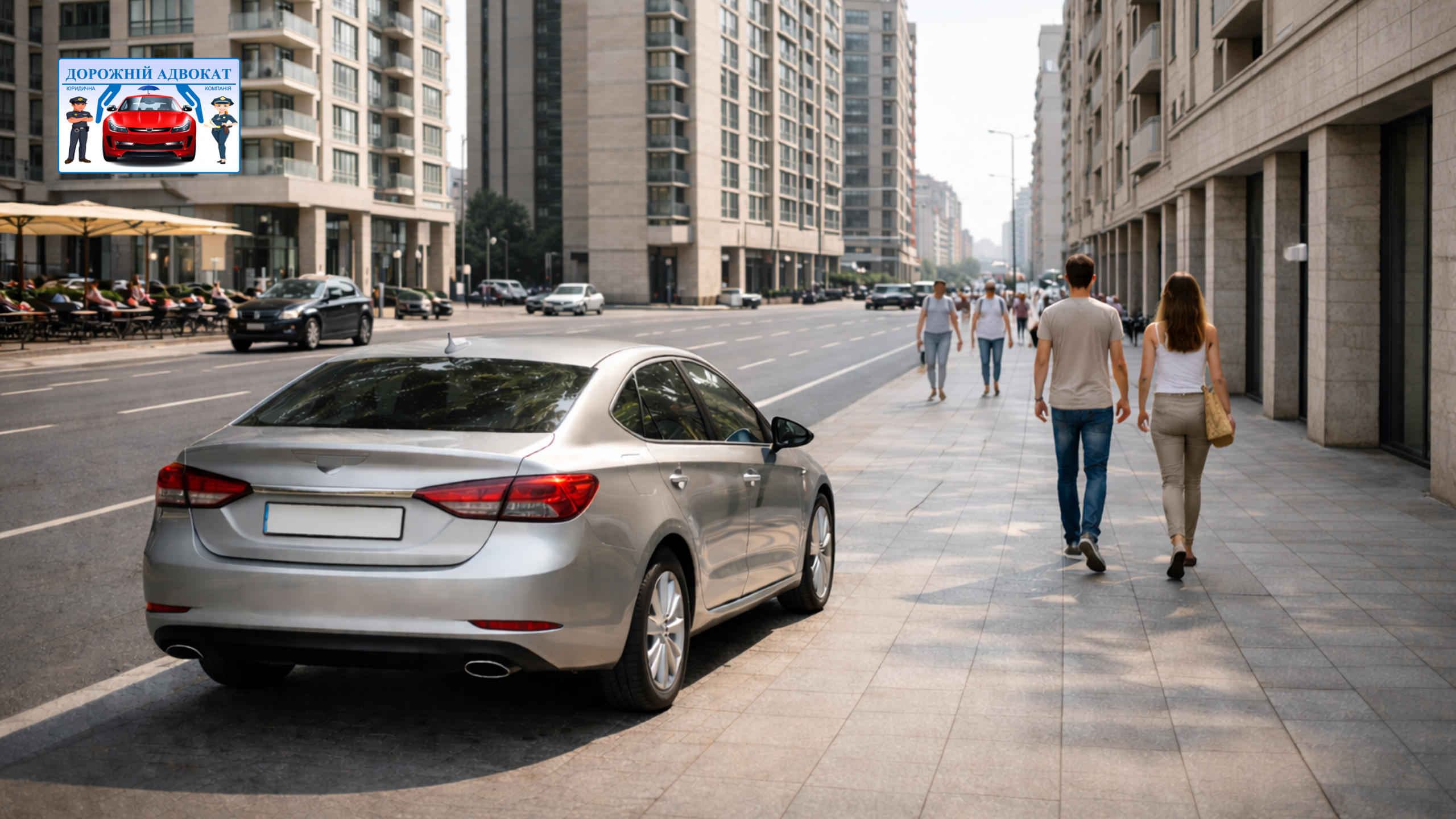 Адвокат про паркування на тротуарі і штрафи