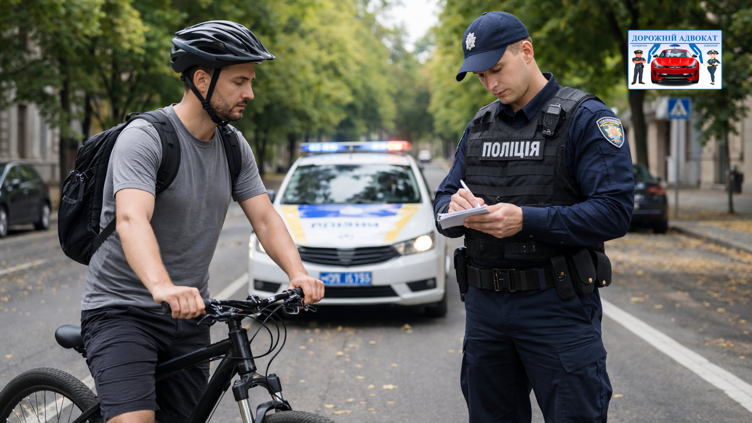 защита велосипедиста обжалование штраф адвокат