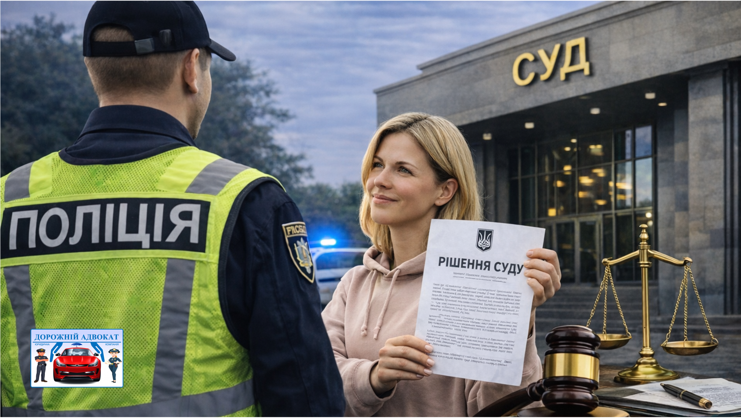 незаконна зупинка огляд сп’яніння недійсний